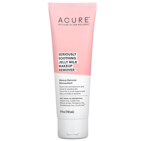 Acure Seriously Soothing Jelly Milk Makeup Remover 118ml
