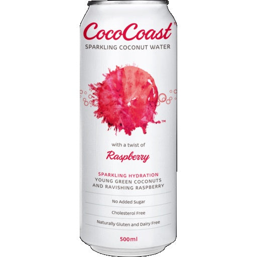 Cococoast Coconut Raspberry 500ml