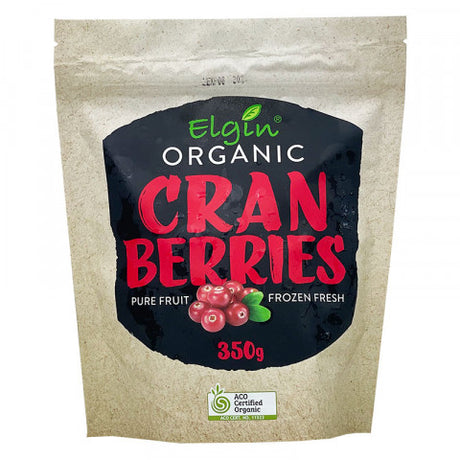 Elgin Organic Cranberries 350g