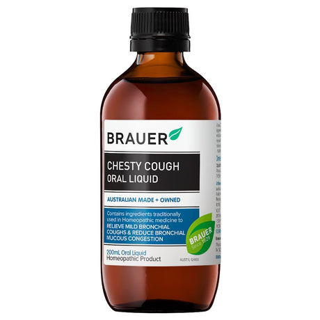 Brauer Chesty Cough Oral Liquid 200ml