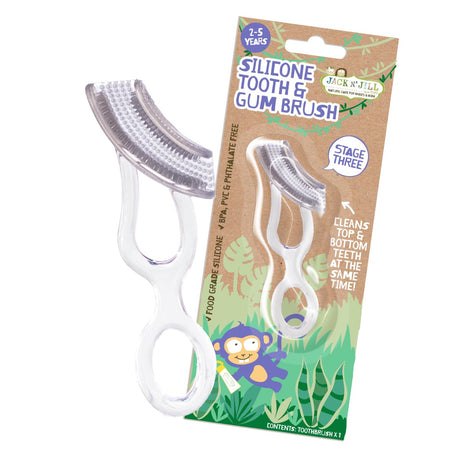 Jack N Jill Silicone Tooth Gum Brush