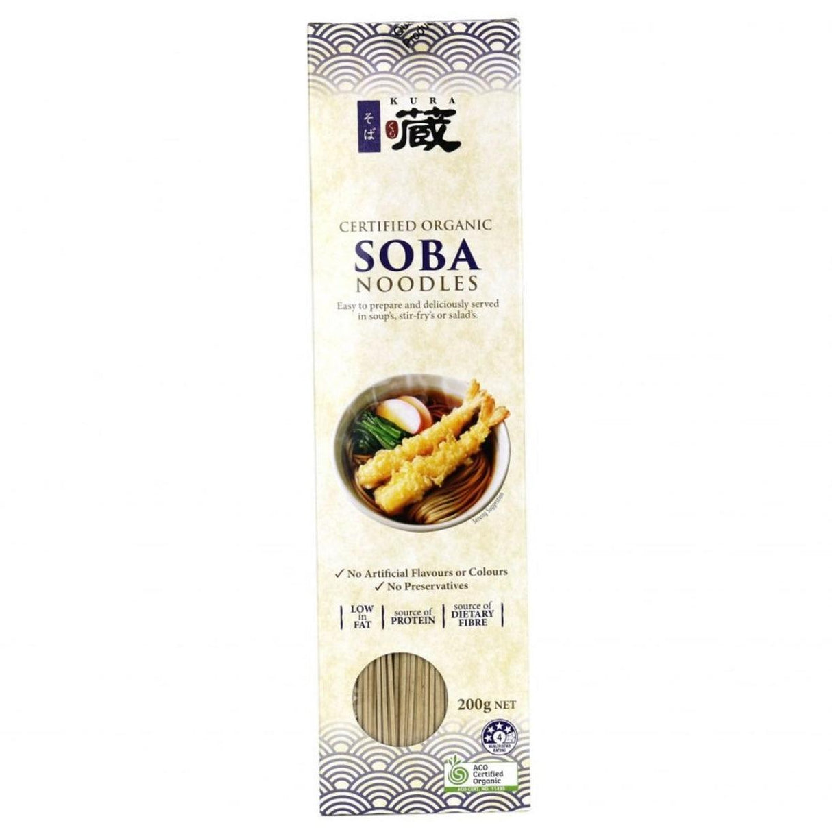 Kura Soba Noodles 200g