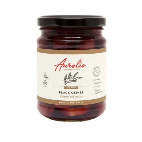 Aurelio Fennel Lemon Olive 240g