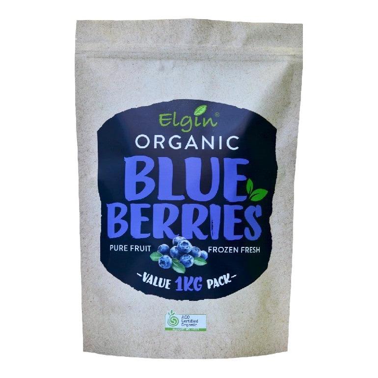 Elgin Organic Blueberries 1Kg