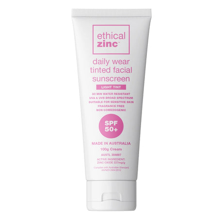 Ethical Zinc Light Tint Sunscreen 100g