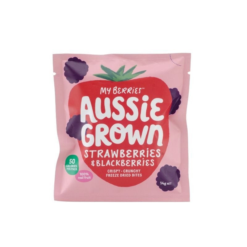 My Berries Dried Strawberry Blackberry 14g