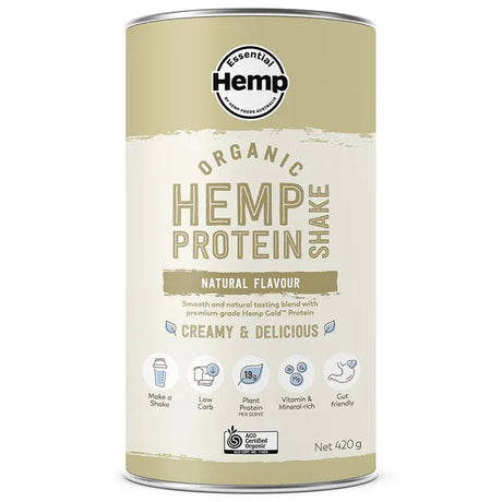 Essential Hemp Protein Shake Natural 420g
