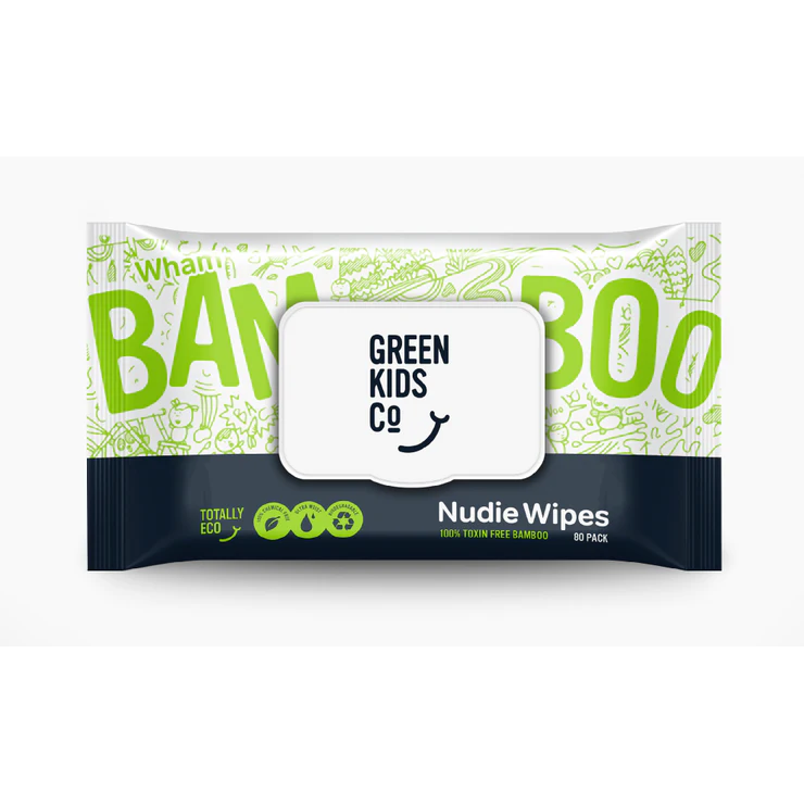 Green Kids Co Nudie Wipes 80p