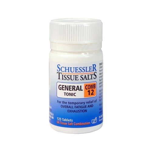 Schuessler Tissue Salts Comb 12 125T