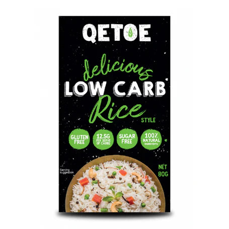 Qetoe Low Carb Rice 80g