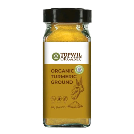 Topwil Org Turmeric 40g product pack