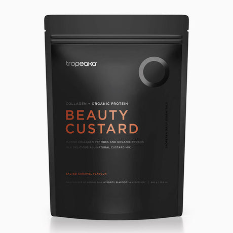 Tropeaka Beauty Custard Salted Caramel 840g