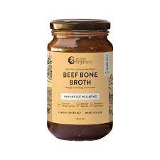 Nutra Organics Beef Broth Lemon 390g