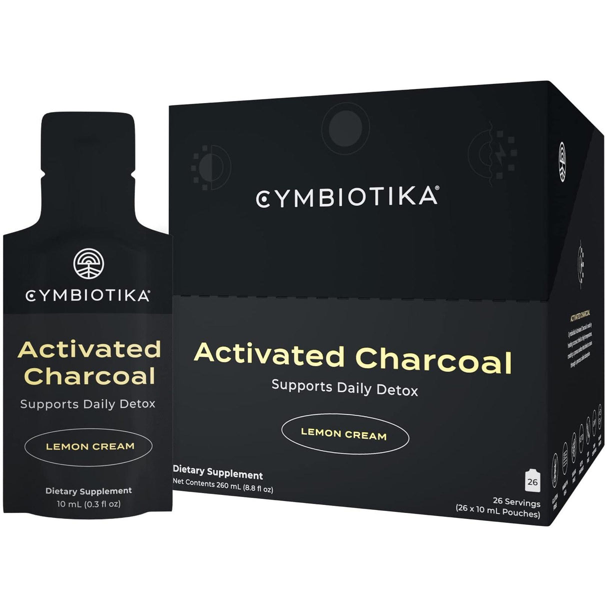 Cymbiotika Activated Charcoal 26x10ml