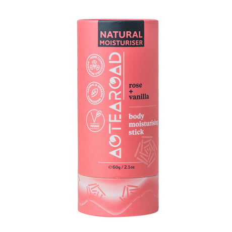 Aotearoad Moisture Stick Rose 60g