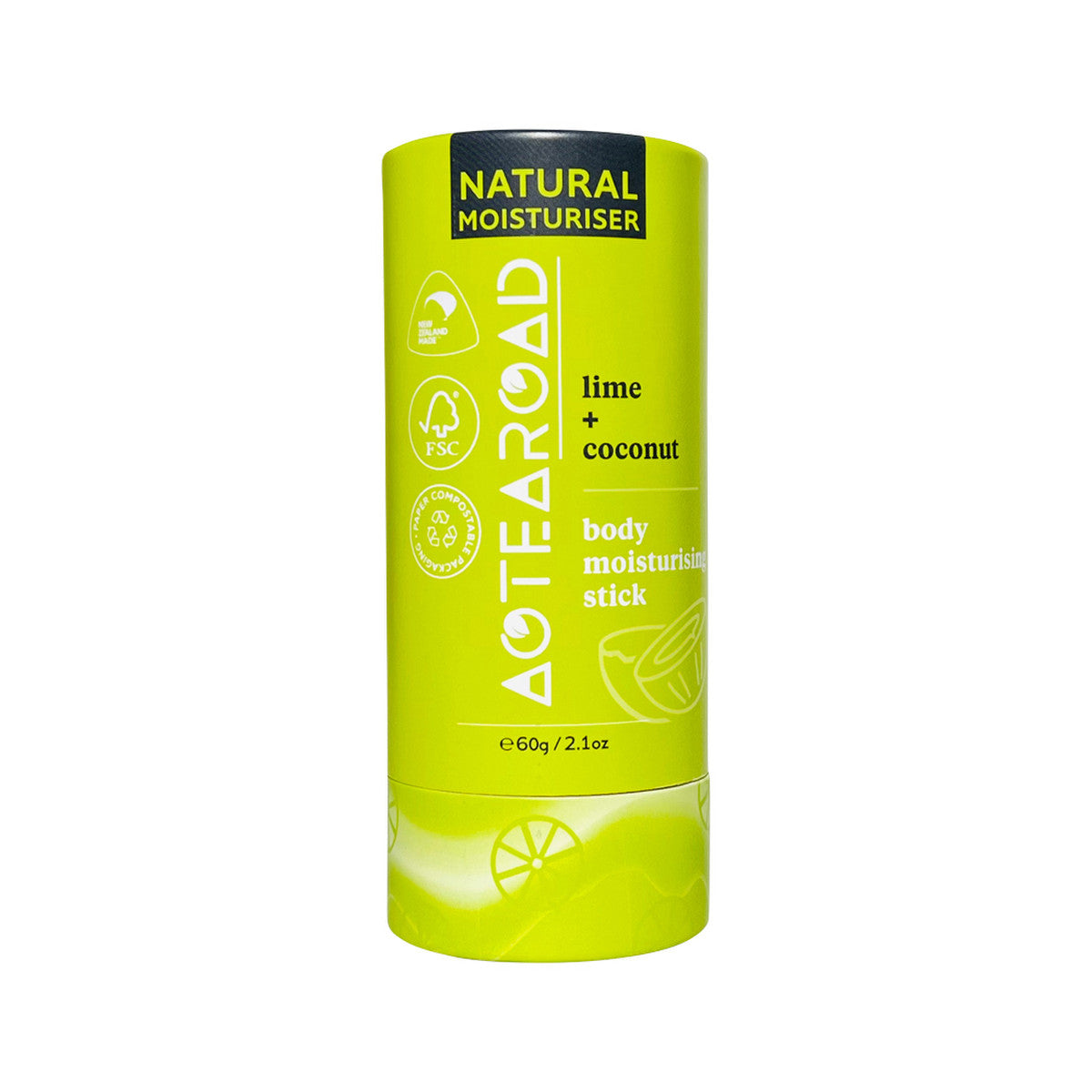 Aotearoad Moist Stick Lime Coco 60g
