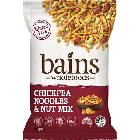 Bains Wholefoods Chickpea Noodles & Nut Mix100g