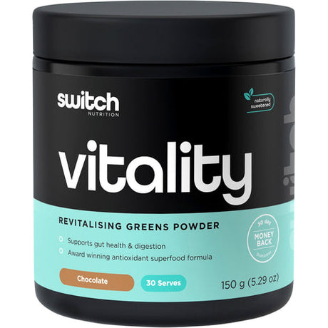 Switch Nutrition Vitality Green Chocolate 150g