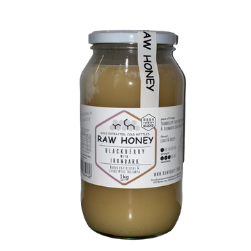 Raw Honey Blackberry W/Ironbark 1Kg