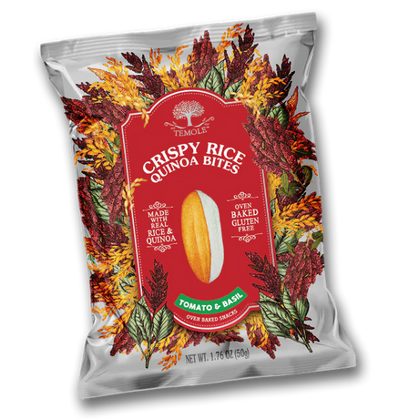 Temole Crispy Rice Quinoa Tomato 50g