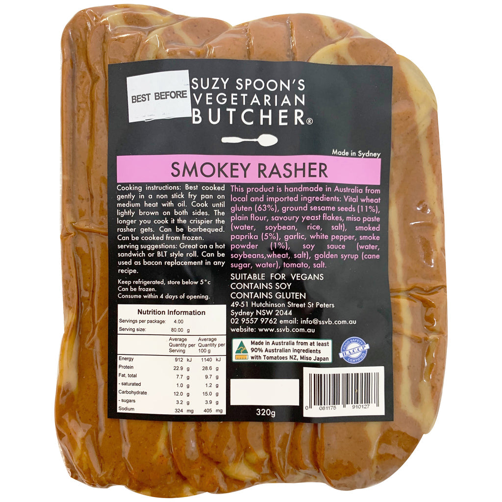 Suzy Spoons Smokey Rasher 320g