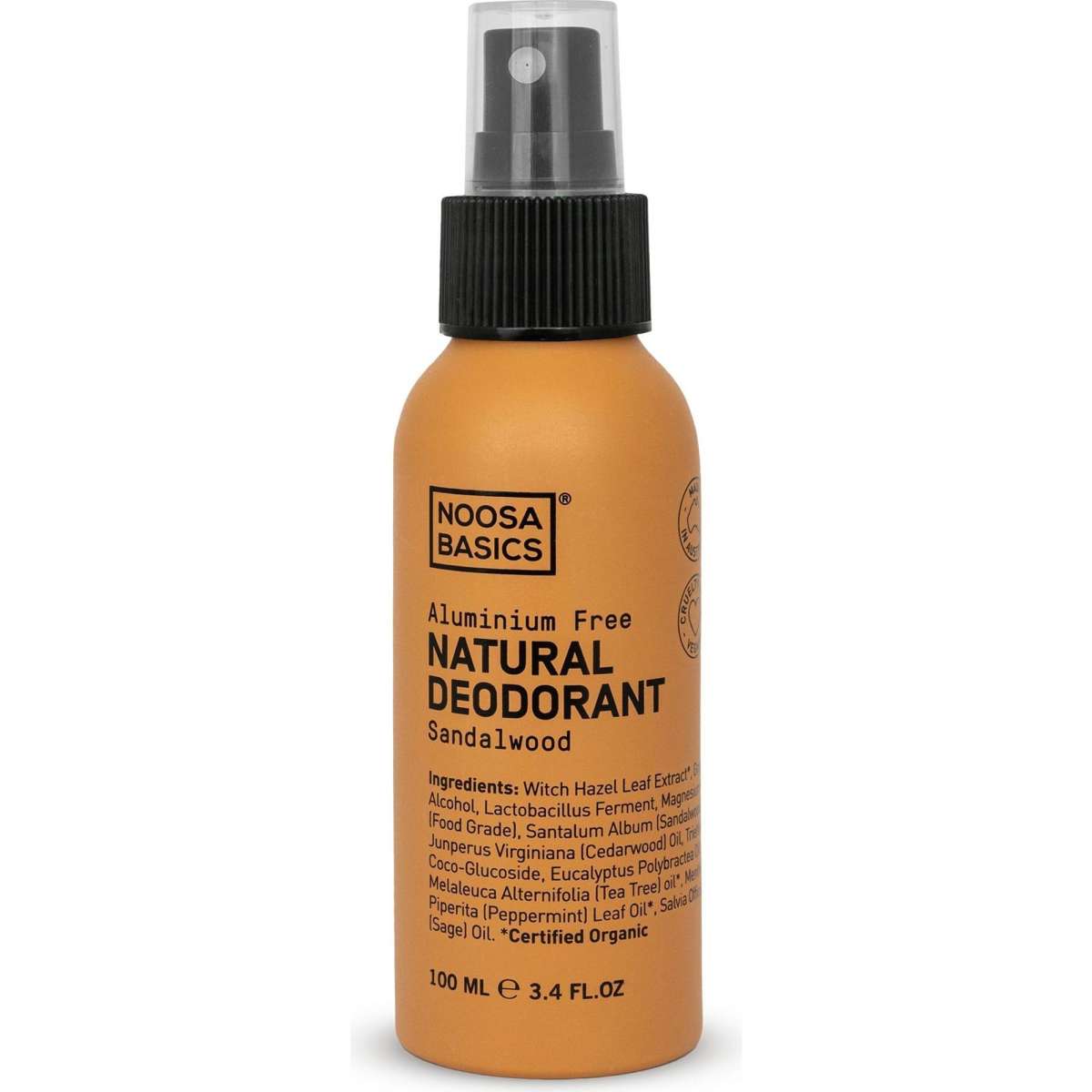 Noosa Basics Deo Spray Sandalwood 100ml