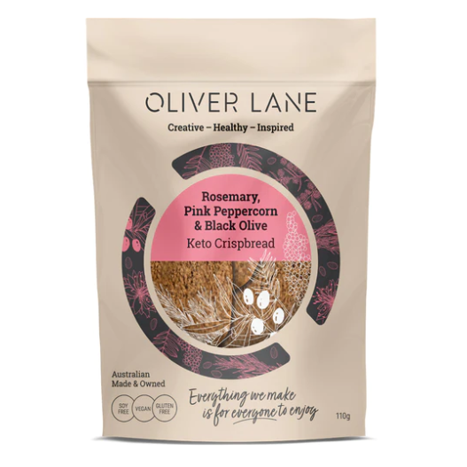 Oliver Lane Oliver Crispbread Rosemary 110g