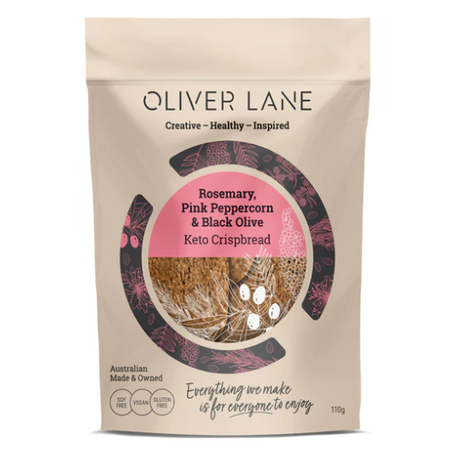 Oliver Lane Oliver Crispbread Rosemary 110g