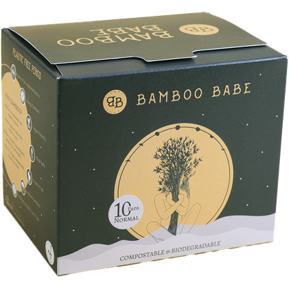 Bamboo Babe Babe Normal Pads 10p