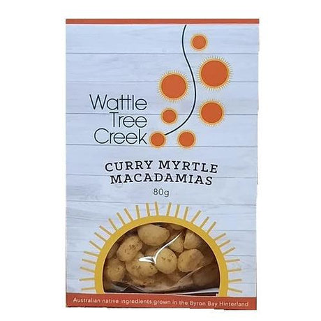 Wattle Tree Creek Curry Myrtle Macadamia 80g