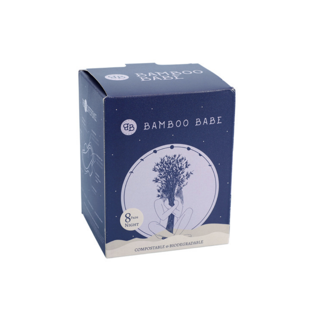 Bamboo Babe Babe Night Pads 8p