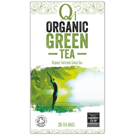 Qi Organic Tea Green Tea 25tb