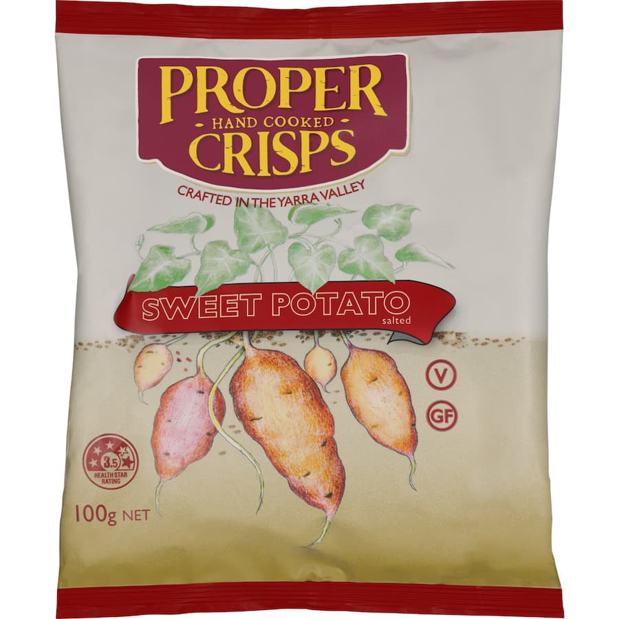 Proper Crisps Sweet Potato 100g