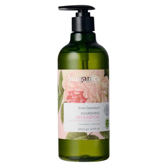 Ausganica Rose Geranium Nourishing Hand & Body Wash