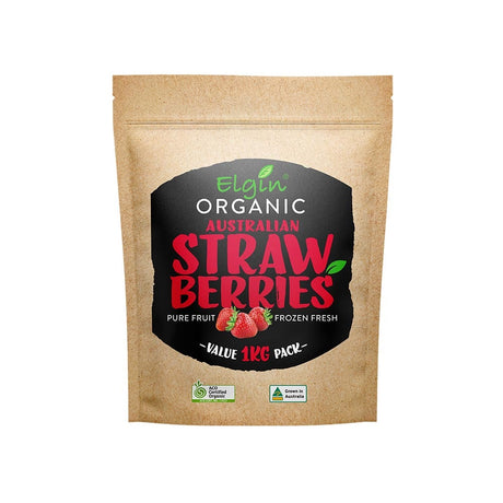 Elgin Organic Strawberries 1kg