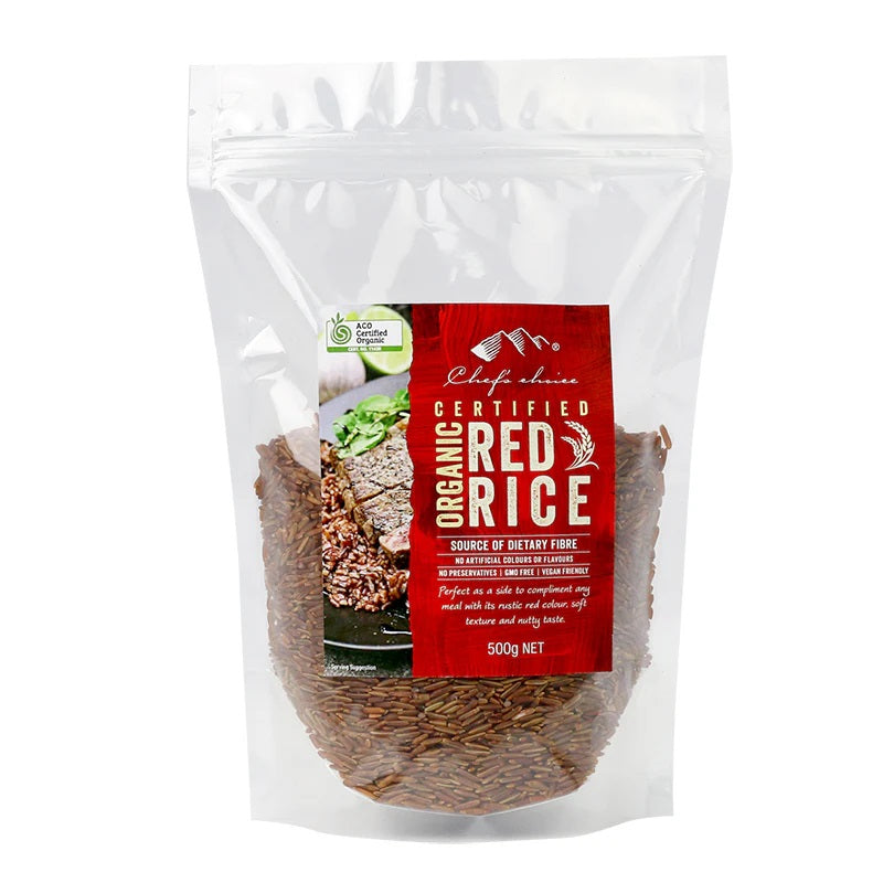 Chef Choice Org Red Rice 500g