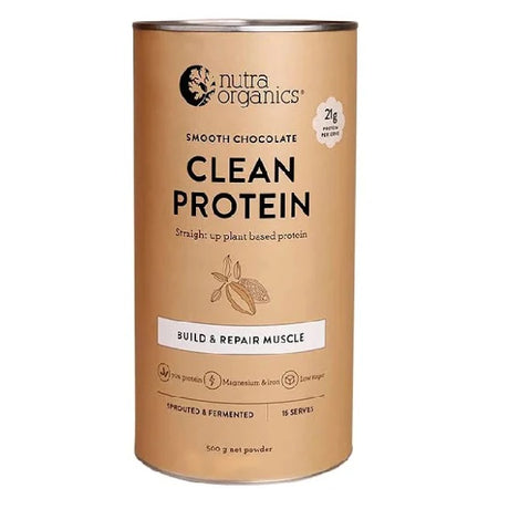 Nutra Organics Protein Smooth Chocolate 500g