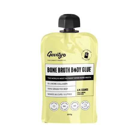Gevity RX Bone Broth Body Glue A.M Cleanse 200g