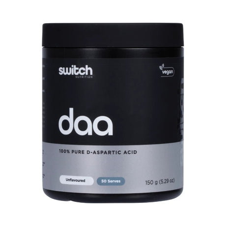 Switch Nutrition 100 % Pure D-Aspartic Acid (DAA) 150g