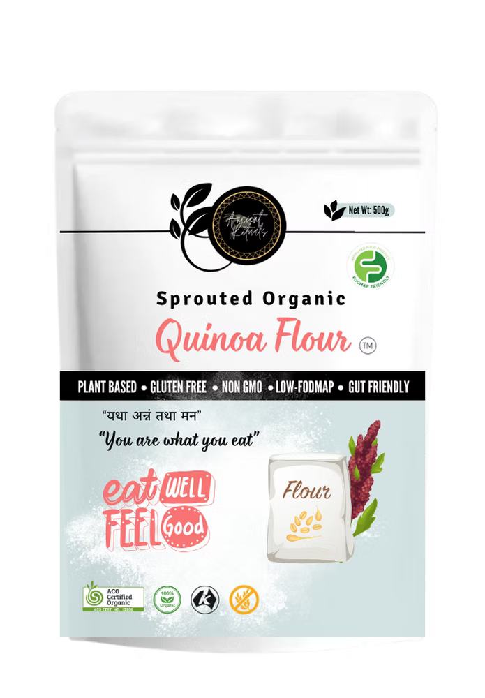 Ancient Rituals Sprouted Organic Quinoa Flour 500g