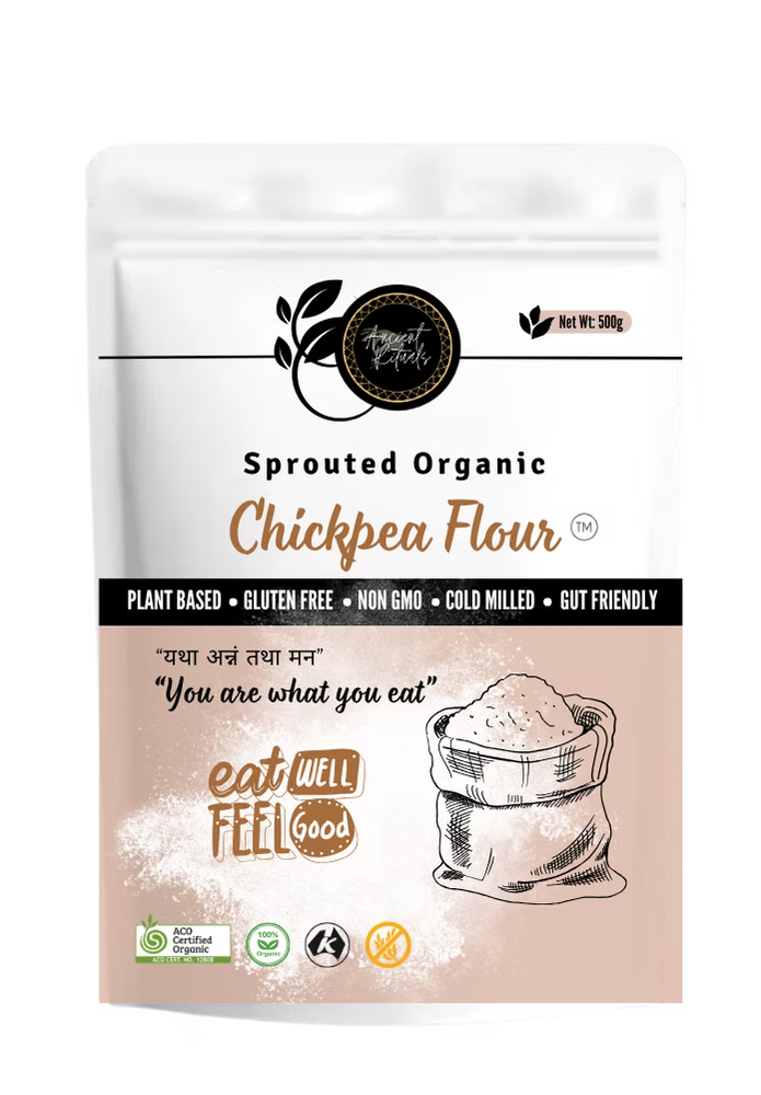 Ancient Rituals Sprouted Organic Chickpea Flour 500g