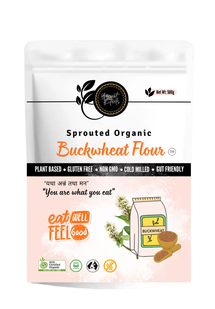 Ancient Rituals Sprouted Organic Buckwheat Flour 500g