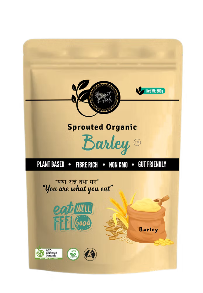 Ancient Rituals Sprouted Organic Whole Barley 500g