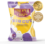 Proper Crisps Big Cut Purple & Gold Cracked Pepper & Sea Salt 140g