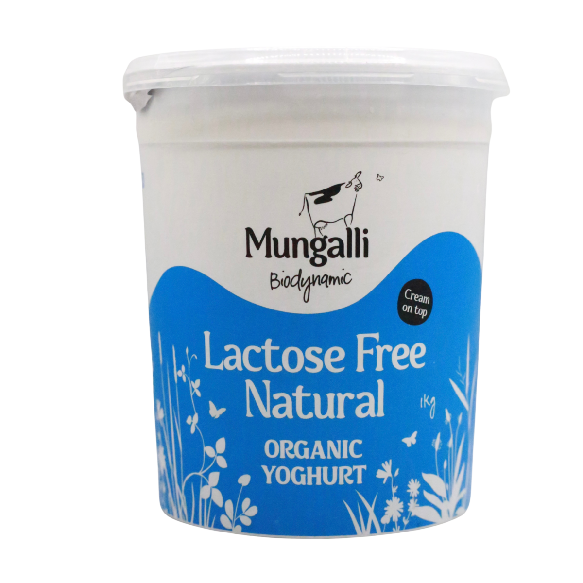 Mungalli Lactose Free Natural Organic Yoghurt 1kg