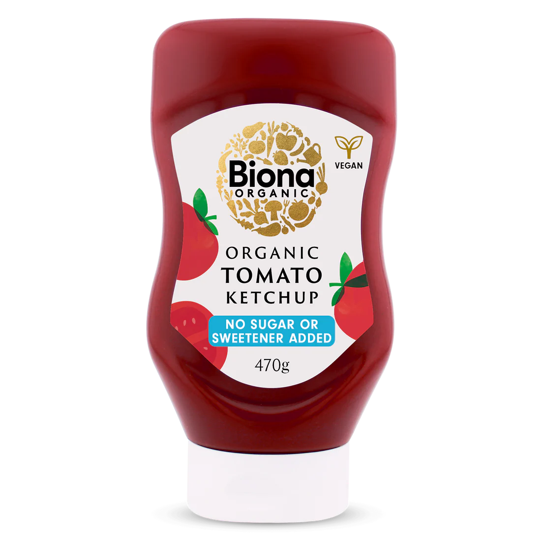 Biona Organic Tomato Ketchup No Added Sugar 470g