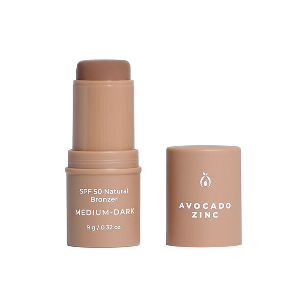 Avocado Zinc SPF50 Natural Bronzer Medium - Dark 9g