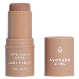 Avocado Zinc SPF50 Natural Bronzer Light - Medium 9g