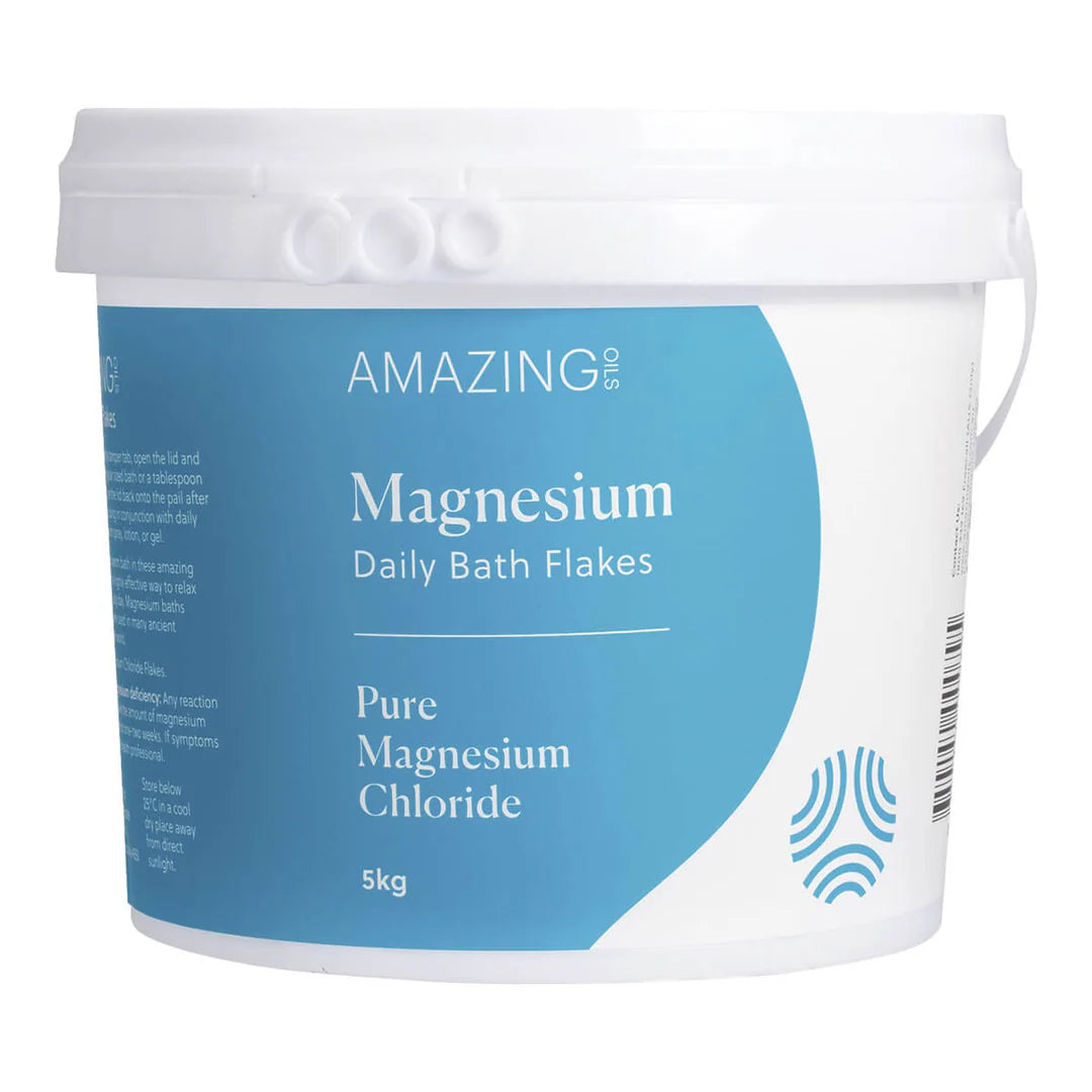 Amazing Oils Pure Magnesium Chloride Daily Bath Flakes 5Kg