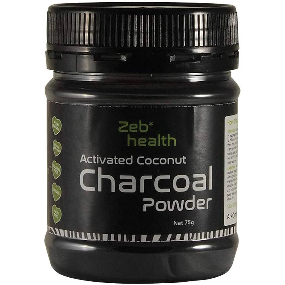 Zeb Health Activated Coconut Charcoal Powder 75g